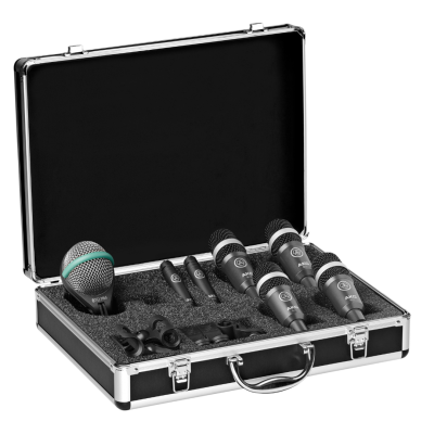 AKG DRUMSET CONCERT 1 Davul Mikrofon Set 7'li Caseli
