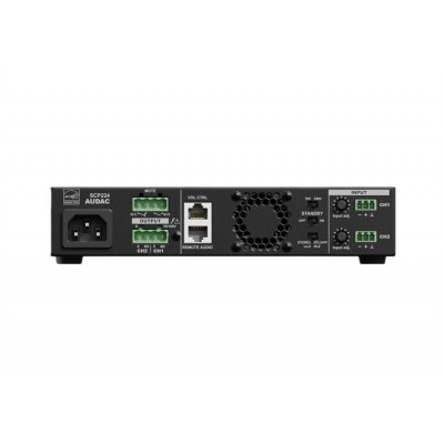 Audac SCP224 2 Kanal Kompakt Power Amplifier 2x240 Watt/ 4 ohm