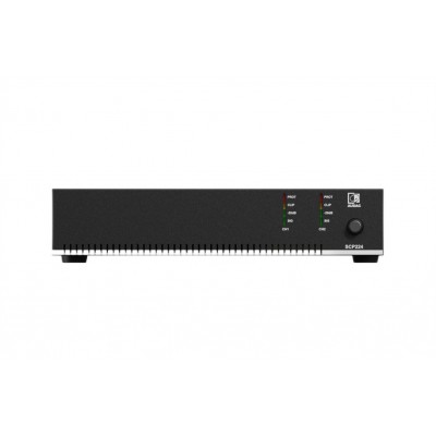 Audac SCP224 2 Kanal Kompakt Power Amplifier 2x240 Watt/ 4 ohm