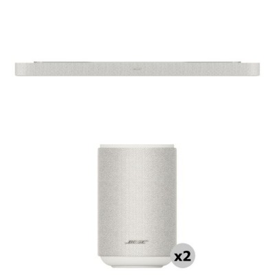 Bose Lifestyle Ultra Soundbar ve Çift Lifestyle Ultra Kablosuz Hoparlör Set