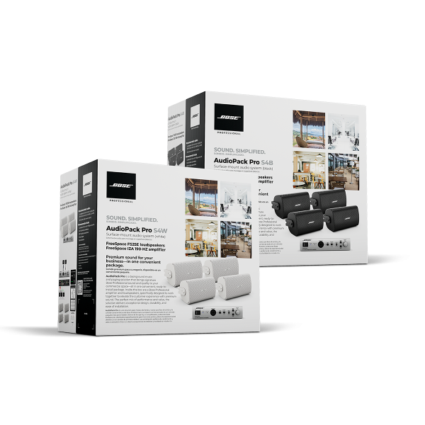 Bose AudioPack Pro S4 Cafe Restaurant Duvar Hoparlörü Ses Sistemi