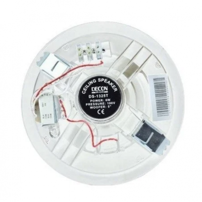 Decon DS-1325T 5" Tavan Gömme Tip Hoparlör 3/6 Watt/100V/8Ohm