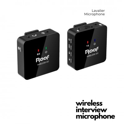 Roof Wireless GO 1 Yaka Tipi Kablosuz Kamera Mikrofonu (Kamera/Telefon)