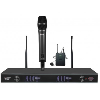 Htdz HT-99A El+Yaka 2 li Kablosuz El + Yaka Mikrofonu