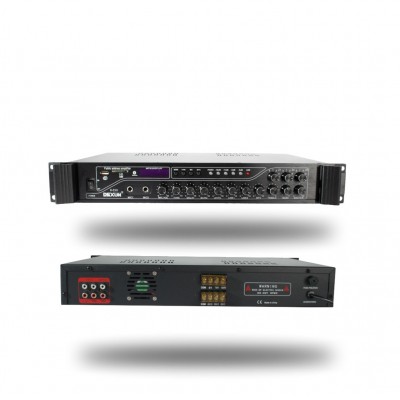 Dexun D 230 Mikser Amplifikatör 3 Zone 200Watt/100V Usb/Sd Kart