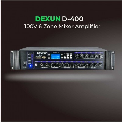 Dexun D 400 Mikser Amplifikatör 350 Watt/100V