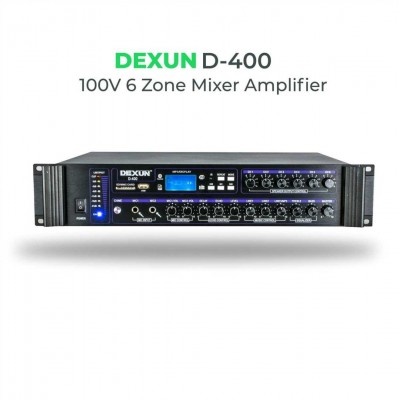 Dexun D 400 Mikser Amplifikatör 350 Watt/100V