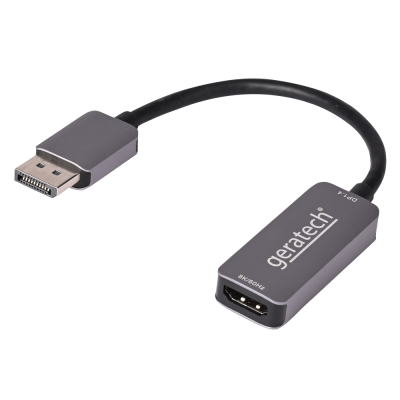Geratech EGE-CNV-DP14-2-HDMI21 Display Port To Hdmı Converter Çevirici Adaptör