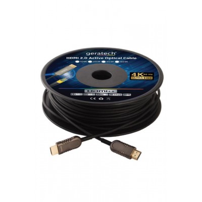 Geratech EGE-FOHDMI-20050-18G Optik Fiber Hdmı Kablo 5 Metre 4K/60 Hz