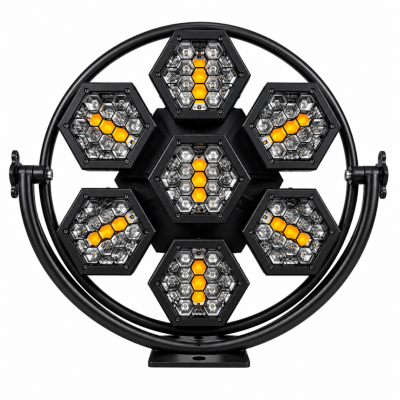 Gold Audio PPL-HALO72 Profesyonel Cob Retro RGB LED Efekt Işığı 7x60W