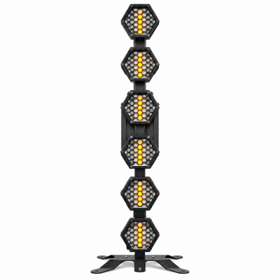 Gold Audio PPL-MINIR6 Profesyonel Retro Cob RGB LED Efekt Işığı 6x50