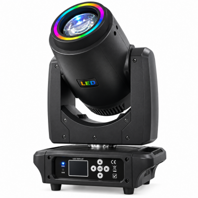 Gold Audio PPL-MINI250BSW Mini Moving Head 250 Watt Halo'lu Led Beam Robot RGBW