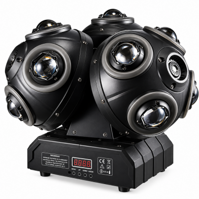 Gold Audio LED-E020 Üç Başlıklı Moving Head Beam Robot 180 Watt