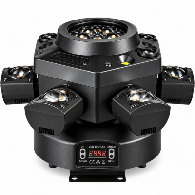Gold Audio LED-E061 6 Kollu Beam Gobo Strobe ve Lazer Işık 120Watt