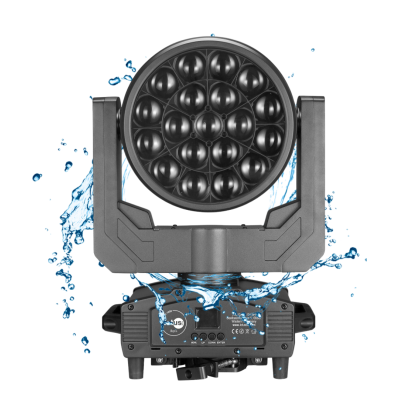 Lotus Titan 1200 Aqua ‘’B-Eye‘’19x40 Watt Led Wash Moving Head Robot IP65 Outdoor