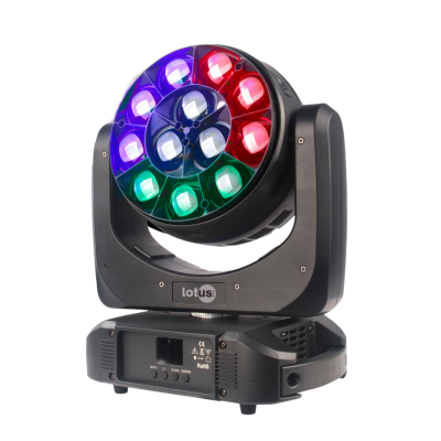 Lotus Titan 650 ‘’B-Eye‘’12x40 Watt Led Wash Moving Head Robot