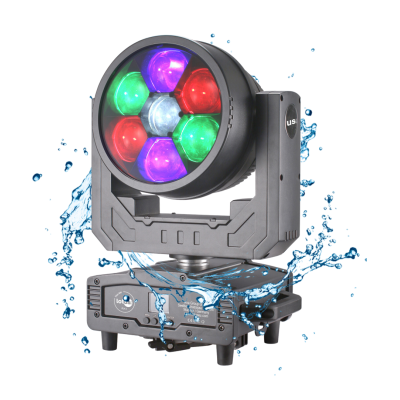 Lotus Titan 800 Aqua ‘’B-Eye‘’7x60 Watt Led Wash Moving Head Robot IP65 Outdoor