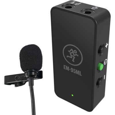 Mackie EM-95ML Yaka Tipi Kablosuz Kamera Mikrofonu (Kamera/Telefon)