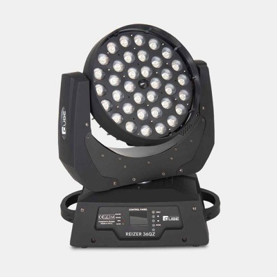 Qube Lighting RAIZER36QZ 36x10W Moving Head Beam RGBW 4 in 1