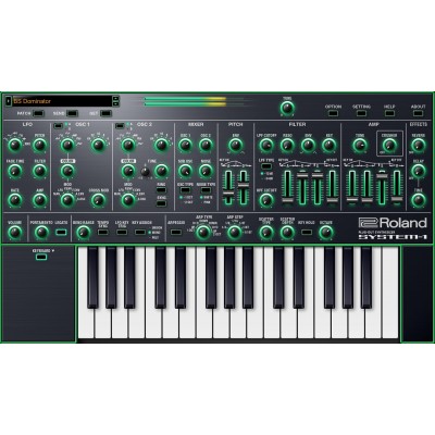 Roland-System-1 Synthesizer 25 Tuş Midi Klavye