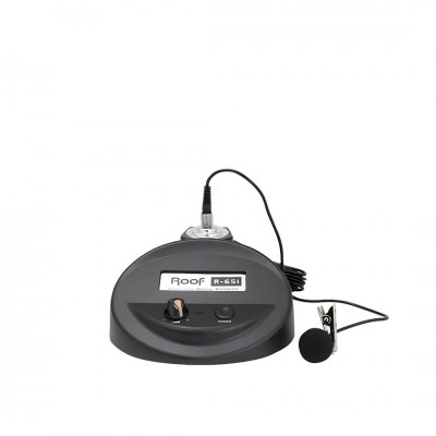 Roof R-651 Volum Ayarlı Yaka Mikrofonu