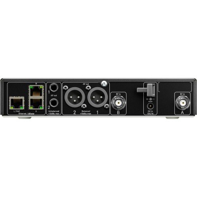 Sennheiser EW-DX EM2 DANTE 2 Kanal Kablosuz Mikrofon Alıcı Ünitesi