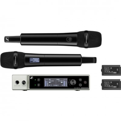 Sennheiser EW-DX 835-S SET DUAL 2 li Kablosuz El Mikrofonu