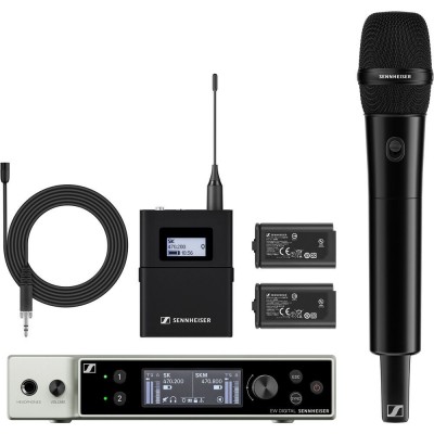 Sennheiser EW-DX MKE 2 / 835-S SET Kablosuz Yaka + El Mikrofonu