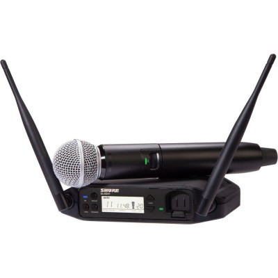 Shure GLXD24+/SM58 Kablosuz El Mikrofonu