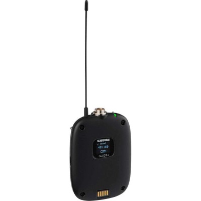 Shure SLXD15+/85M Dijital Kamera Montajlı Kablosuz Yaka Mikrofonu