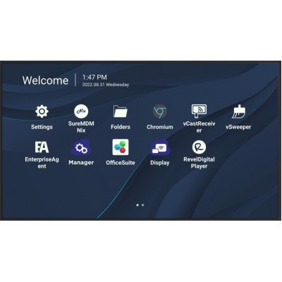 ViewSonic CDE8630 86" Ultra HD Standalone Endüstriyel Monitör 4K