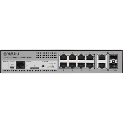Yamaha SWR2311P-10G 10 Port PoE+ Dante Switcher