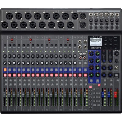 Zoom Live Track L-20 20 Kanal Dijital Mixer