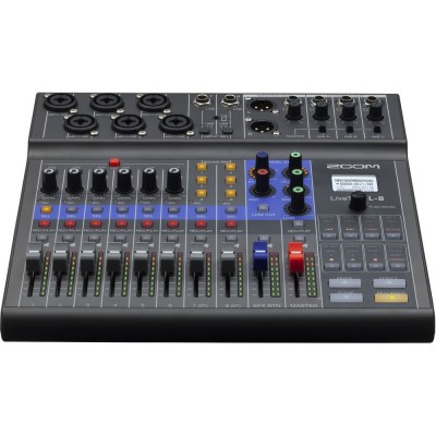 Zoom Live Track L-8 8 Kanal Dijital Mixer