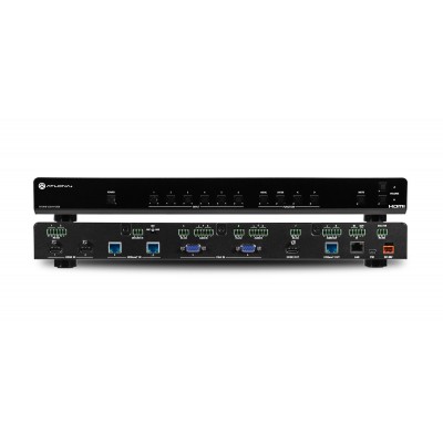 Atlona AT-UHD-CLSO-612-ED 6x2 2xHdmı 2xHdBaset 2xVga Giriş Hdmı + HdBaset Çıkış Matrix Switcher