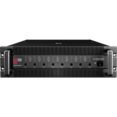 Audiocenter MX-8200 Power Amfi 8x210 Watt / 4 Ohm
