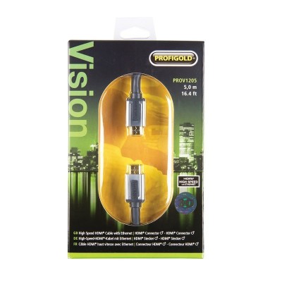 Profigold PROV1205 24K Altın Kaplama 2K/4K HDMI Kablo 5 Metre