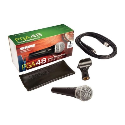 Shure PGA48-XLR-E Dinamik Vokal Mikrofonu