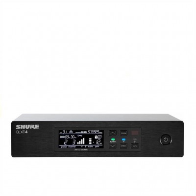 Shure QLXD4 Kablosuz Mikrofon Alıcı Ünitesi