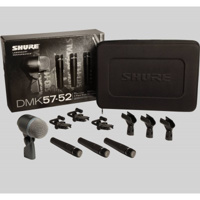 Shure DMK57-52 Davul Mikrofon Set 4'lü