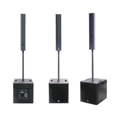 Soho-SET Black 12" + 8x4" Column Line Aktif Hoparlör 960 Watt ( Tek )