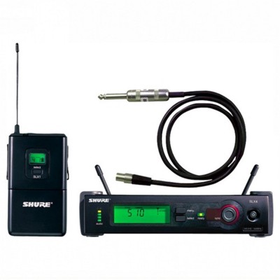 Shure SLX14 Kablosuz Mikrofon Alıcı ve Verici Ünitesi