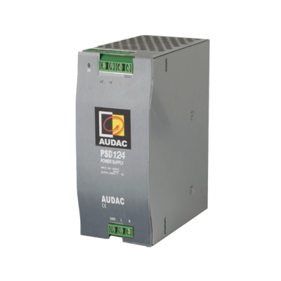 AUDAC PSD124 Güç Kaynağı 12V DC 4A / 50 Watt / DIN Rail