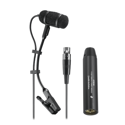 Audio Technica PRO35 Kondenser Saksafon ve Tom Mikrofonu Klipsli