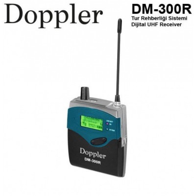 Doppler DM300R Tur Rehber Sistemi Bel Tipi Dinleyici Ünitesi