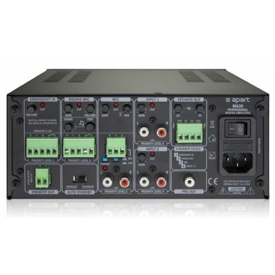 APART MA30 3 Kanal Mikser Amplifikatör 35 Watt/100V