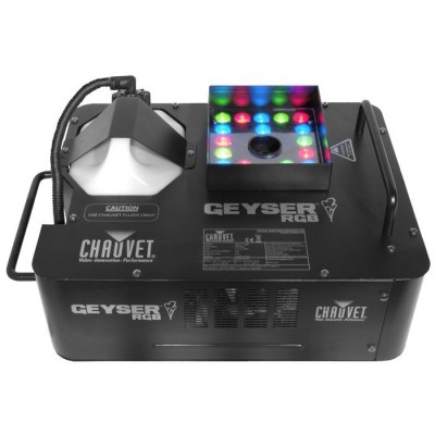 Chauvet Geyser Led Işıklı Sis Makinası,  Isıtıcı 1500W ,  Led 21x3W