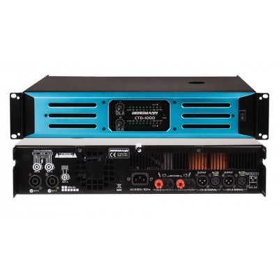 Bergmann CTD-1000 Power Amfi 2x1500 Watt / 4 ohm