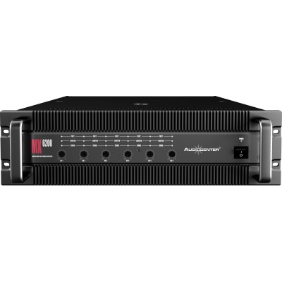 Audiocenter MX-6200 Power Amfi 6x210 Watt / 4 Ohm