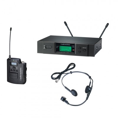 Audio Technica ATW-3110B/H Kablosuz Headset Mikrofonu